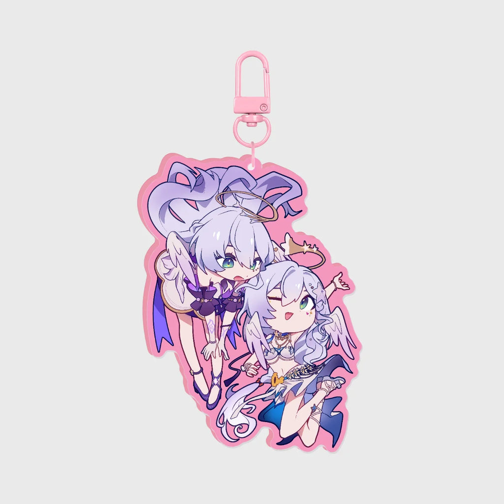Honkai Star Rail Robin x Robin Keychain