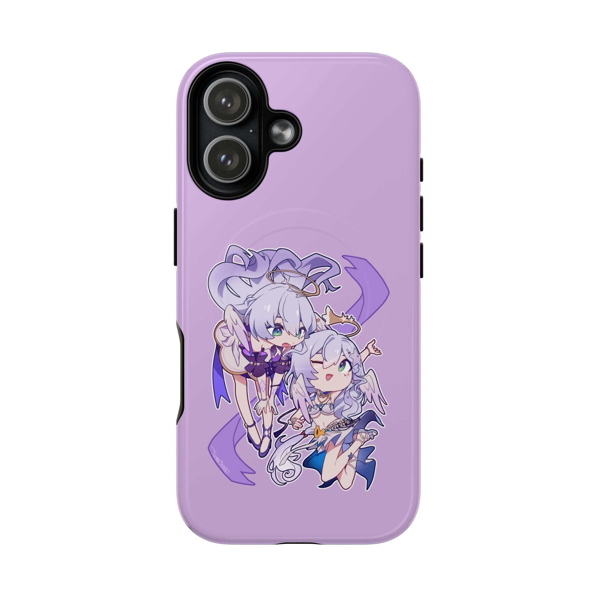 Honkai Star Rail Robin x Robin Phone Case — Lavender Tough Magnetic iPhone Cover
