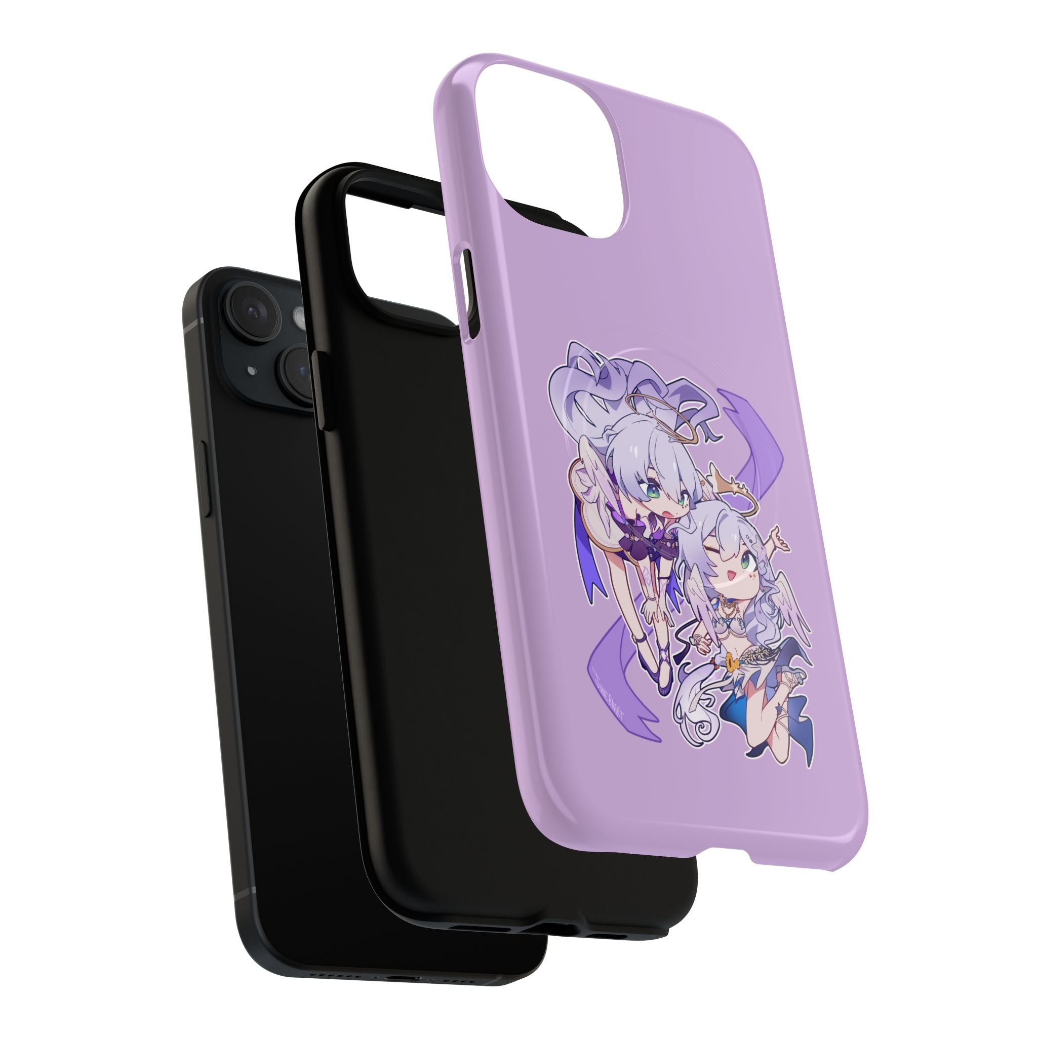 Honkai Star Rail Robin x Robin Phone Case — Lavender Tough Magnetic iPhone Cover