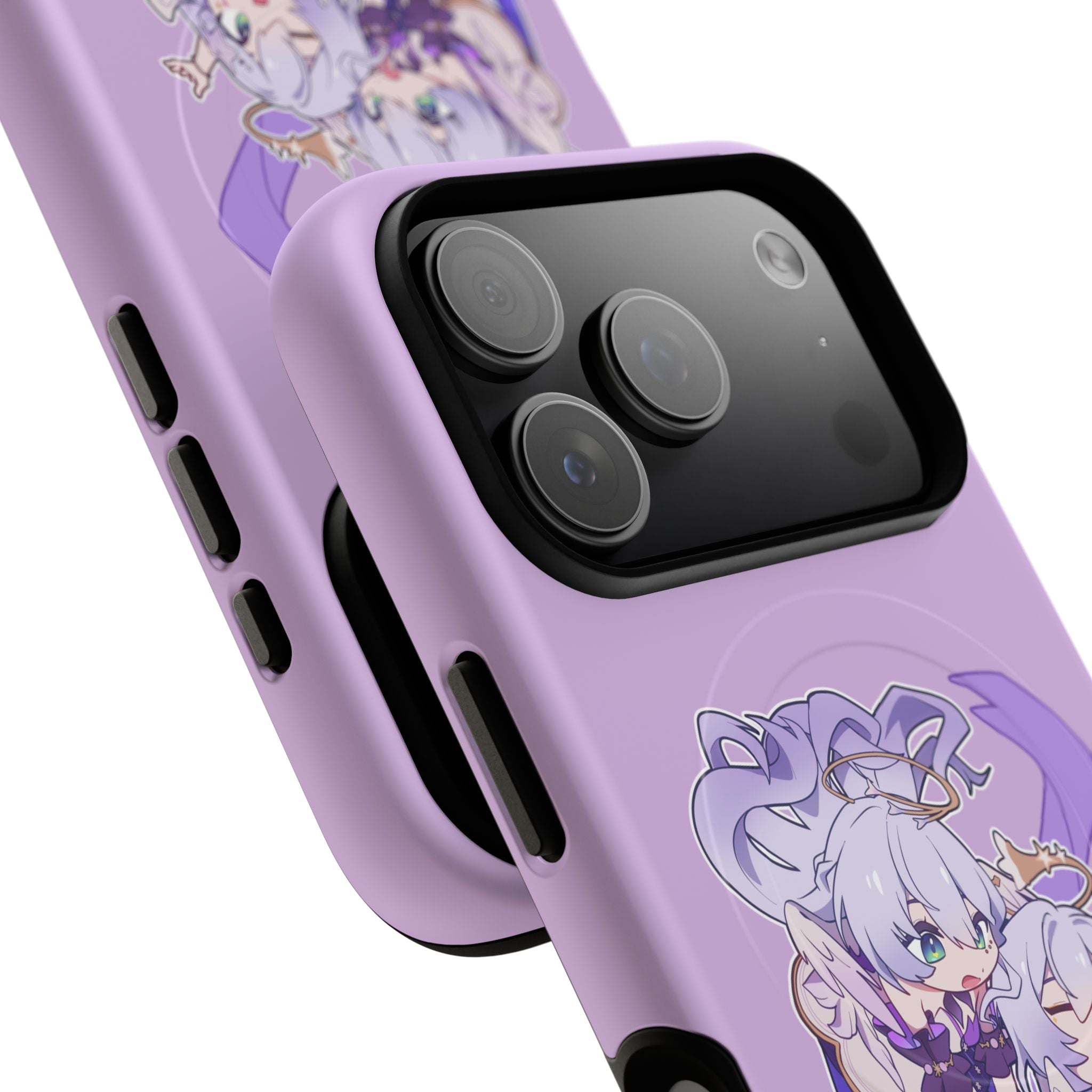 Honkai Star Rail Robin x Robin Phone Case — Lavender Tough Magnetic iPhone Cover