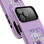 Honkai Star Rail Robin x Robin Phone Case — Lavender Tough Magnetic iPhone Cover