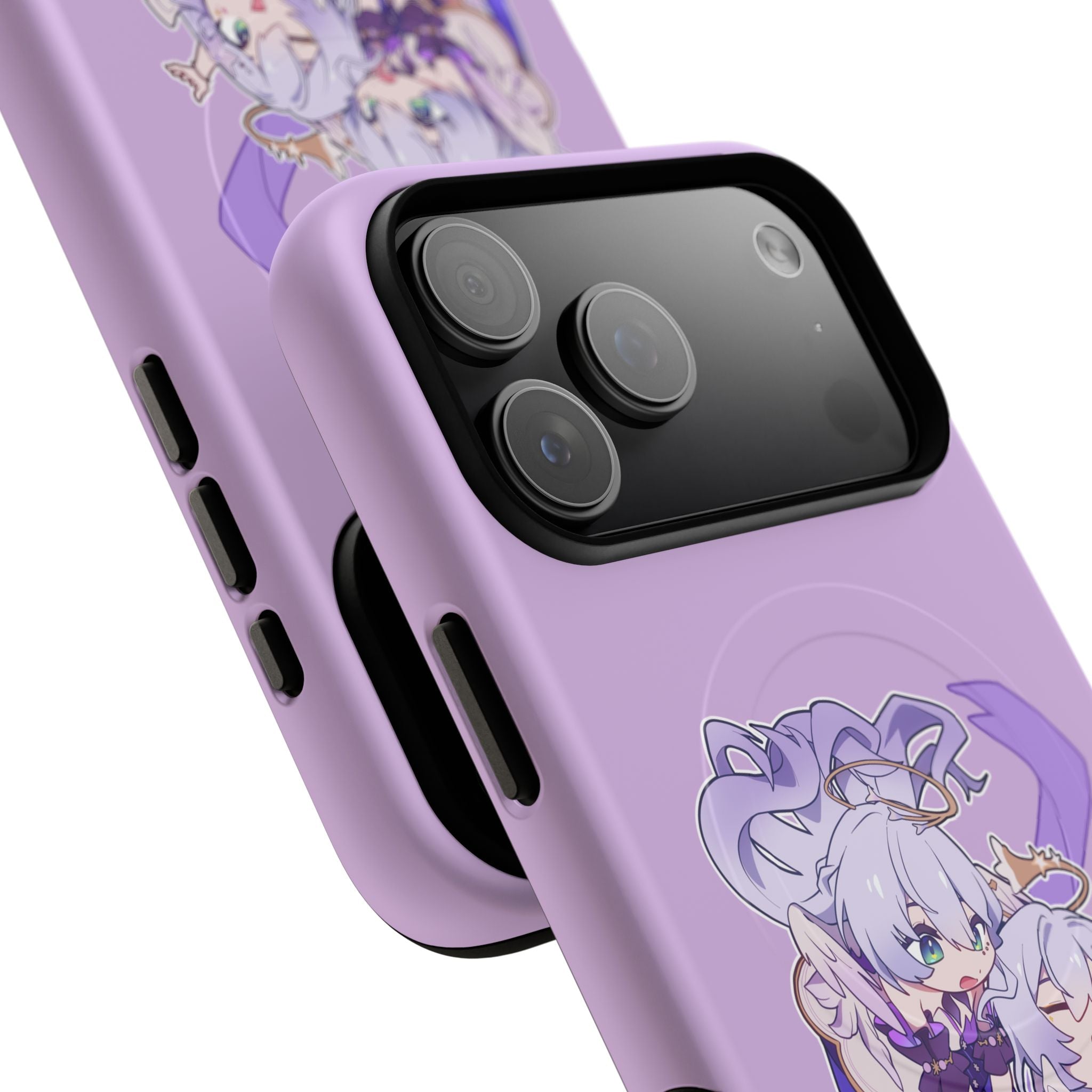 Honkai Star Rail Robin x Robin Phone Case — Lavender Tough Magnetic iPhone Cover