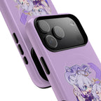 Honkai Star Rail Robin x Robin Phone Case — Lavender Tough Magnetic iPhone Cover