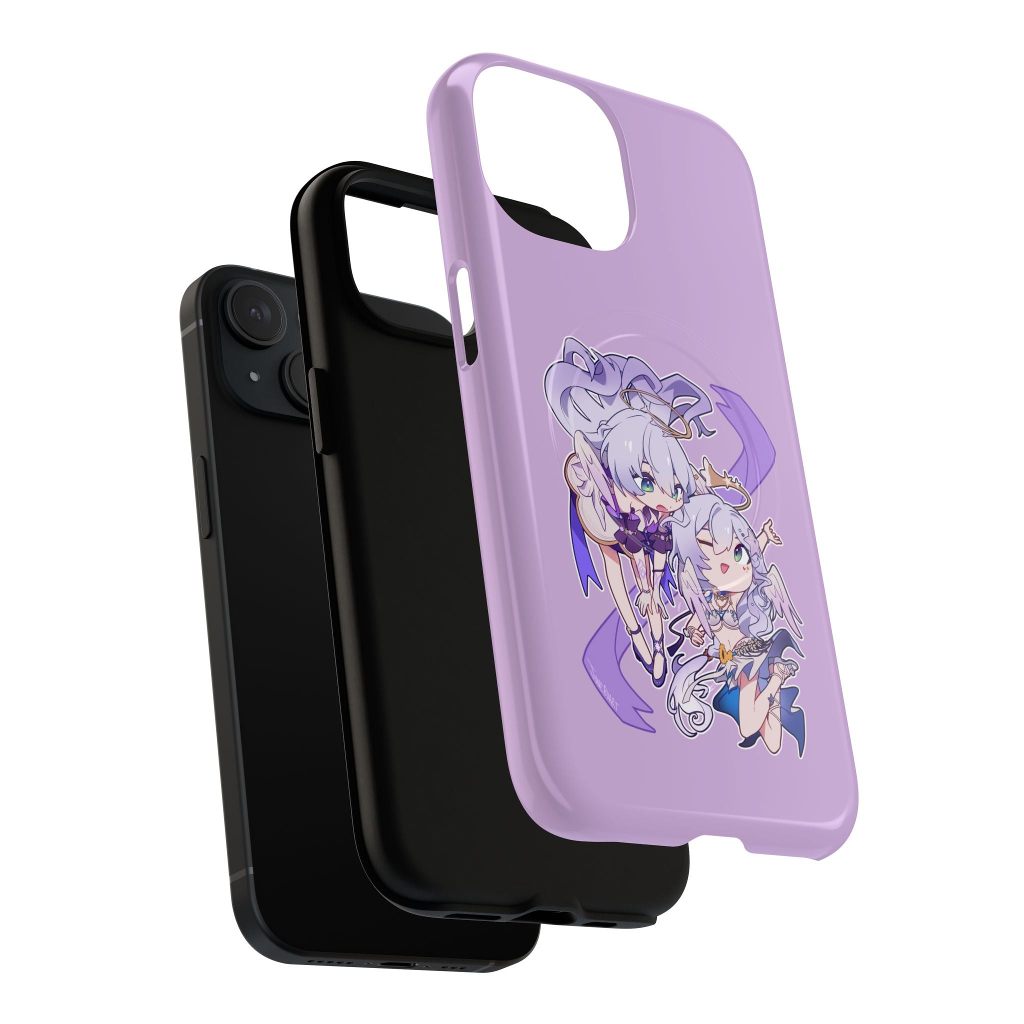 Honkai Star Rail Robin x Robin Phone Case — Lavender Tough Magnetic iPhone Cover