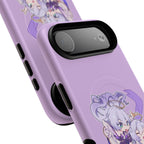 Honkai Star Rail Robin x Robin Phone Case — Lavender Tough Magnetic iPhone Cover