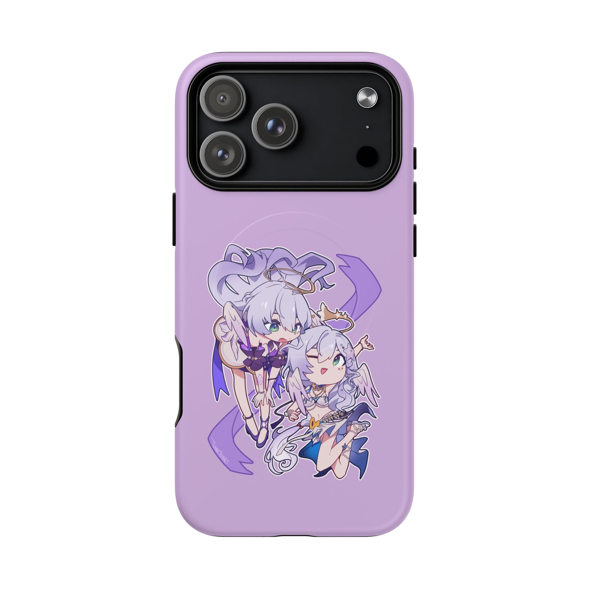Honkai Star Rail Robin x Robin Phone Case — Lavender Tough Magnetic iPhone Cover