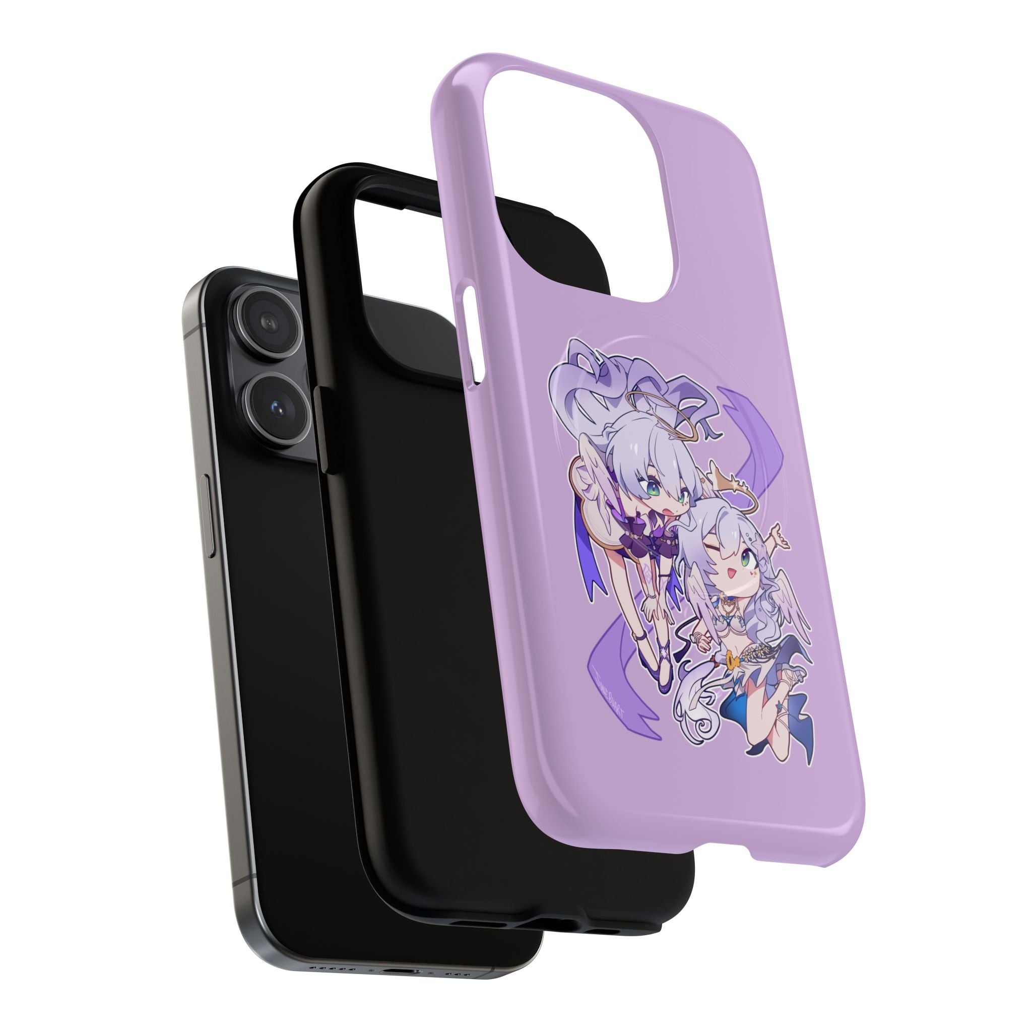 Honkai Star Rail Robin x Robin Phone Case — Lavender Tough Magnetic iPhone Cover
