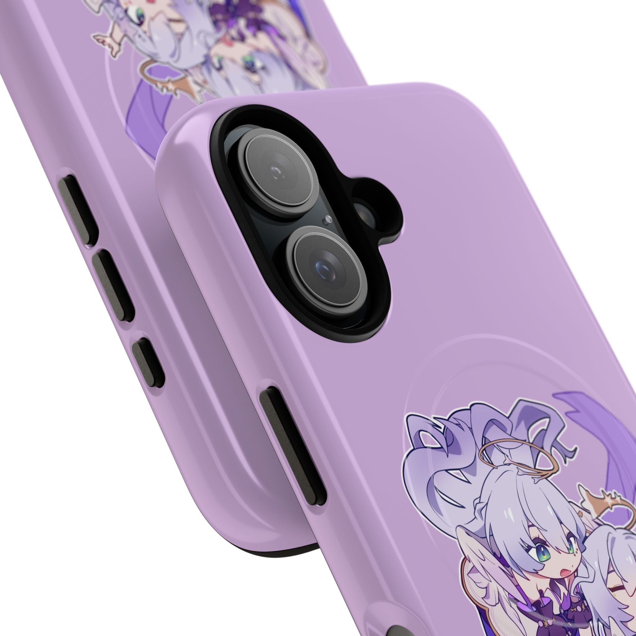Honkai Star Rail Robin x Robin Phone Case — Lavender Tough Magnetic iPhone Cover