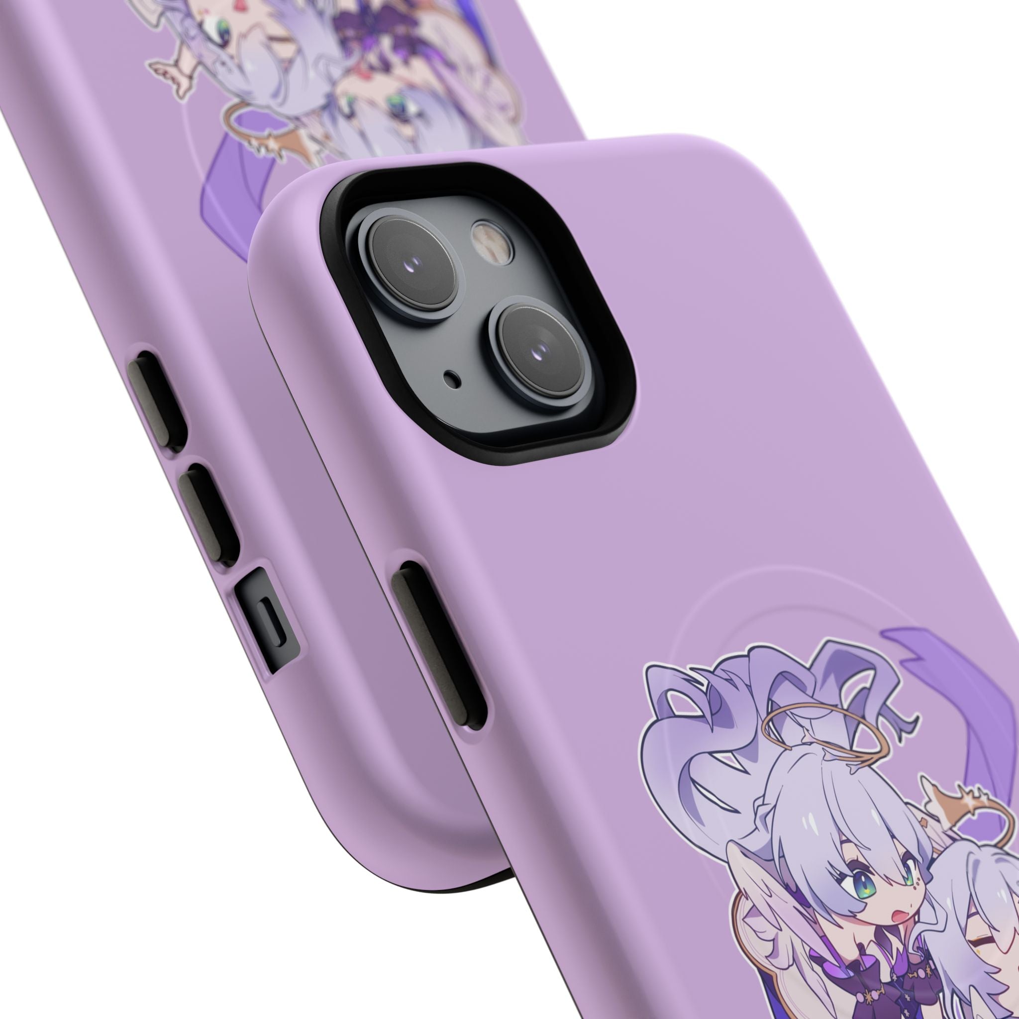 Honkai Star Rail Robin x Robin Phone Case — Lavender Tough Magnetic iPhone Cover