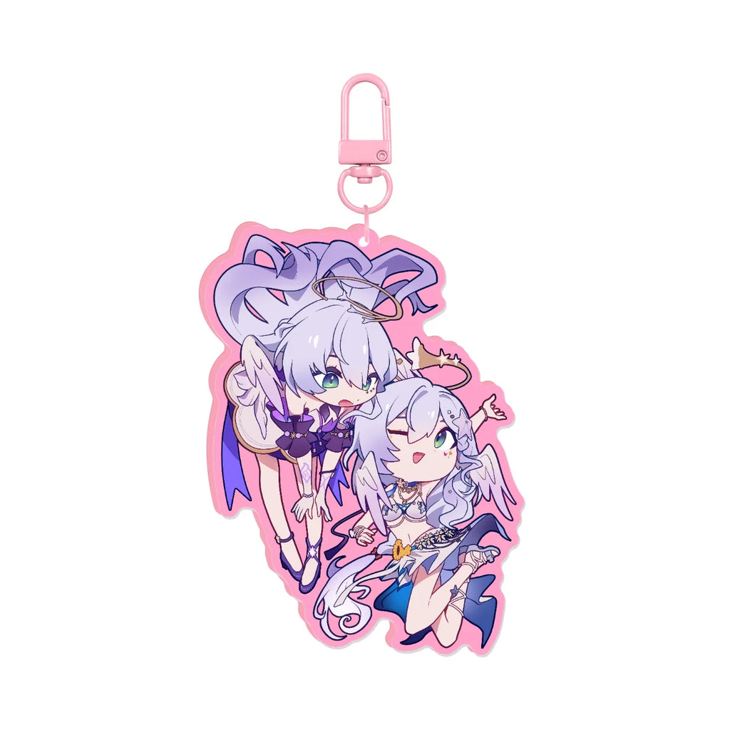 Honkai Star Rail Robin x Robin Keychain