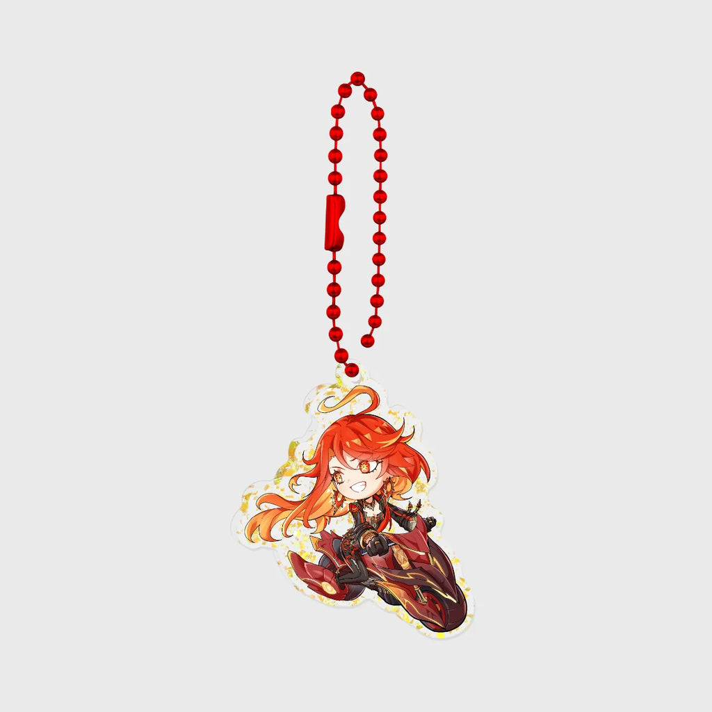 Mavuika gold foil keychain
