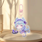 Yumemizuki Mizuki clear glitter keychain