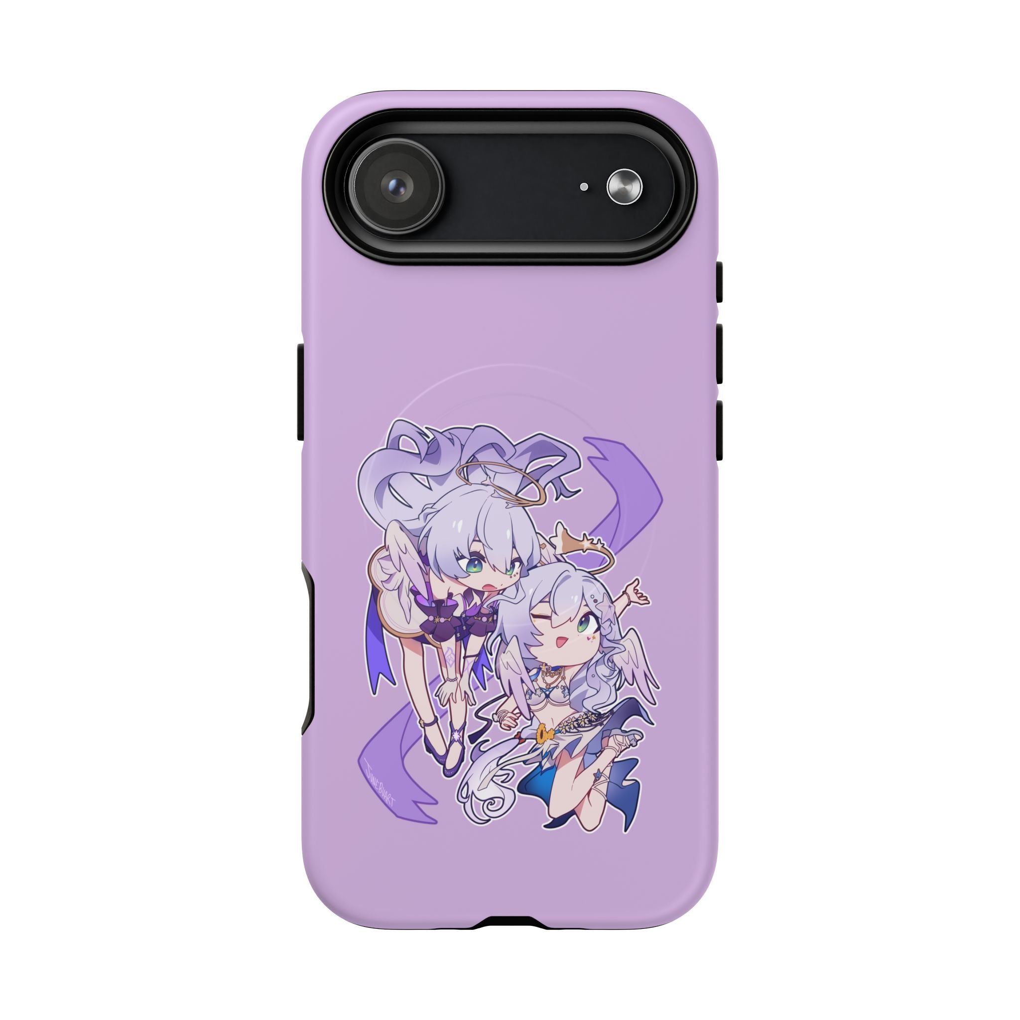 Honkai Star Rail Robin x Robin Phone Case — Lavender Tough Magnetic iPhone Cover