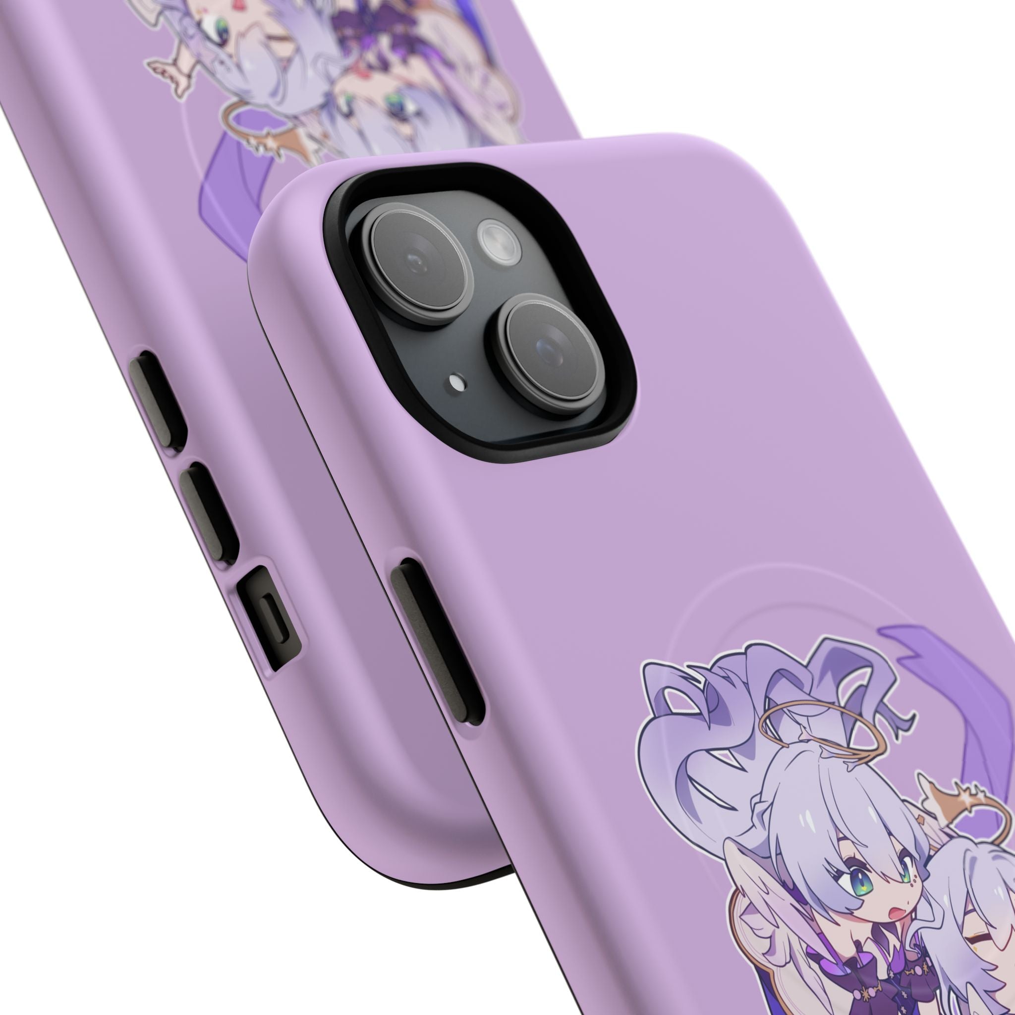 Honkai Star Rail Robin x Robin Phone Case — Lavender Tough Magnetic iPhone Cover
