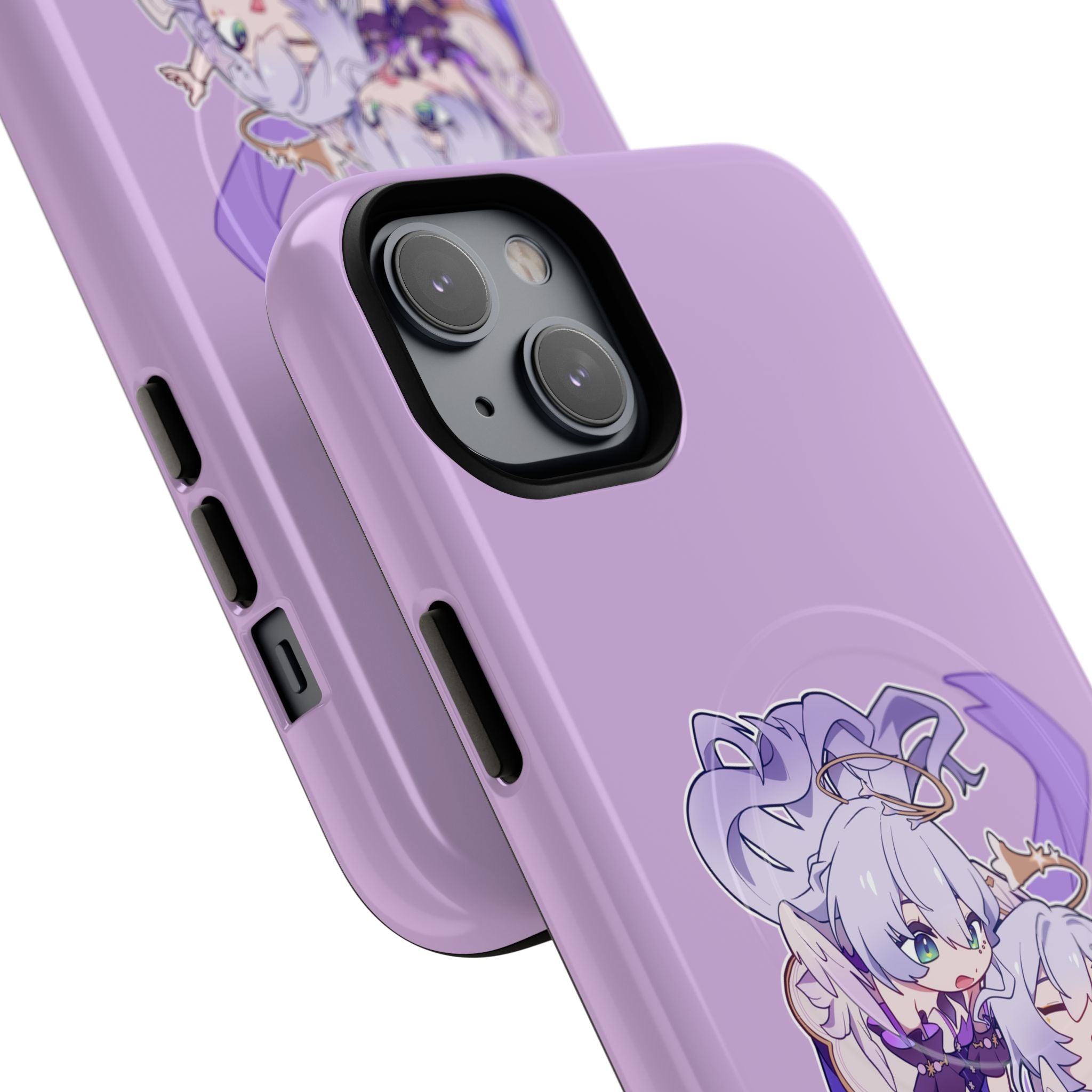 Honkai Star Rail Robin x Robin Phone Case — Lavender Tough Magnetic iPhone Cover