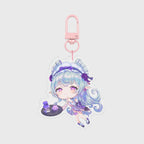 Yumemizuki Mizuki clear glitter keychain