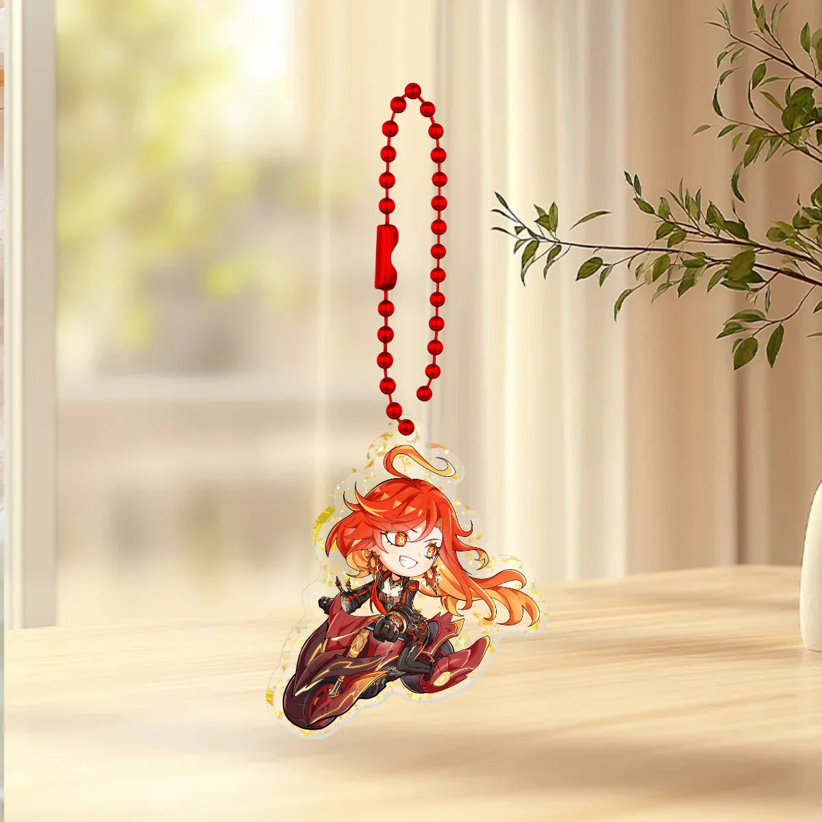 Mavuika gold foil keychain