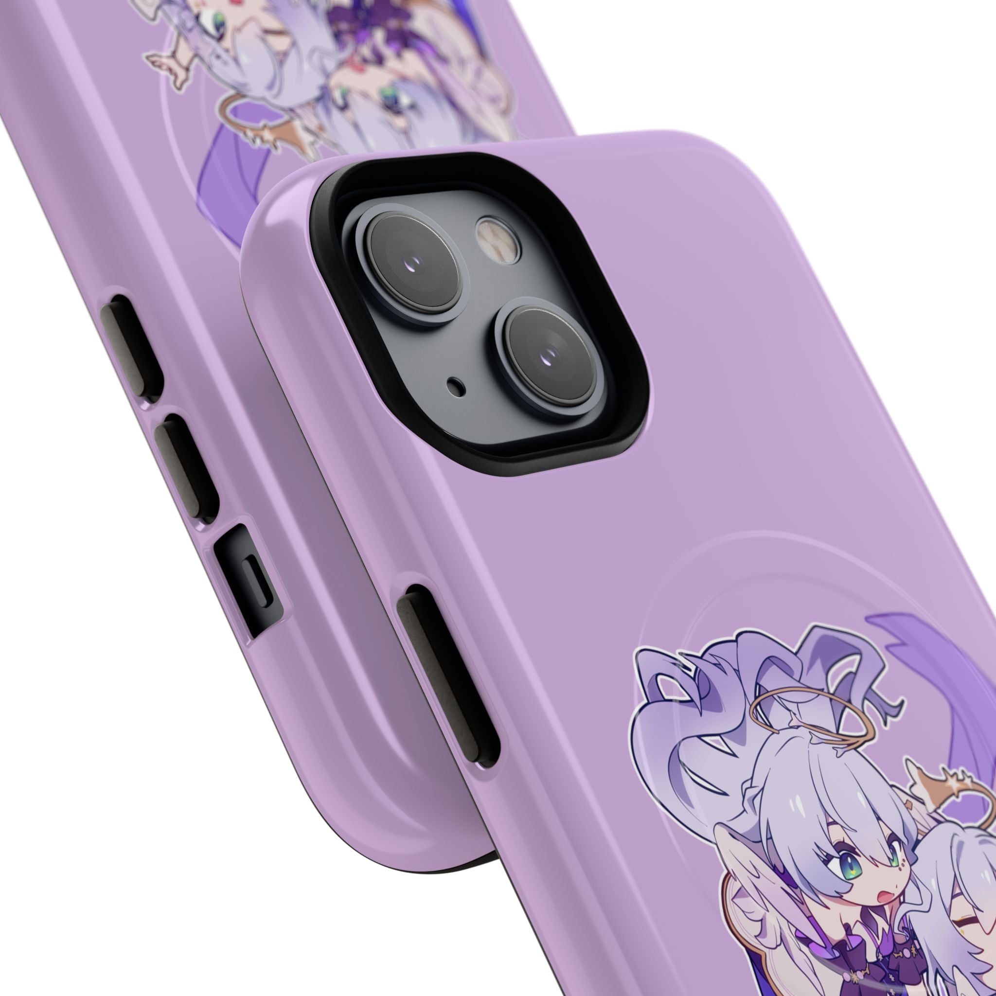 Honkai Star Rail Robin x Robin Phone Case — Lavender Tough Magnetic iPhone Cover