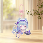 Yumemizuki Mizuki clear glitter keychain