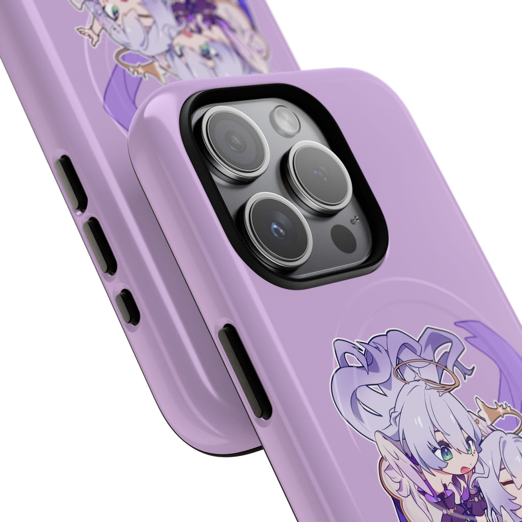 Honkai Star Rail Robin x Robin Phone Case — Lavender Tough Magnetic iPhone Cover
