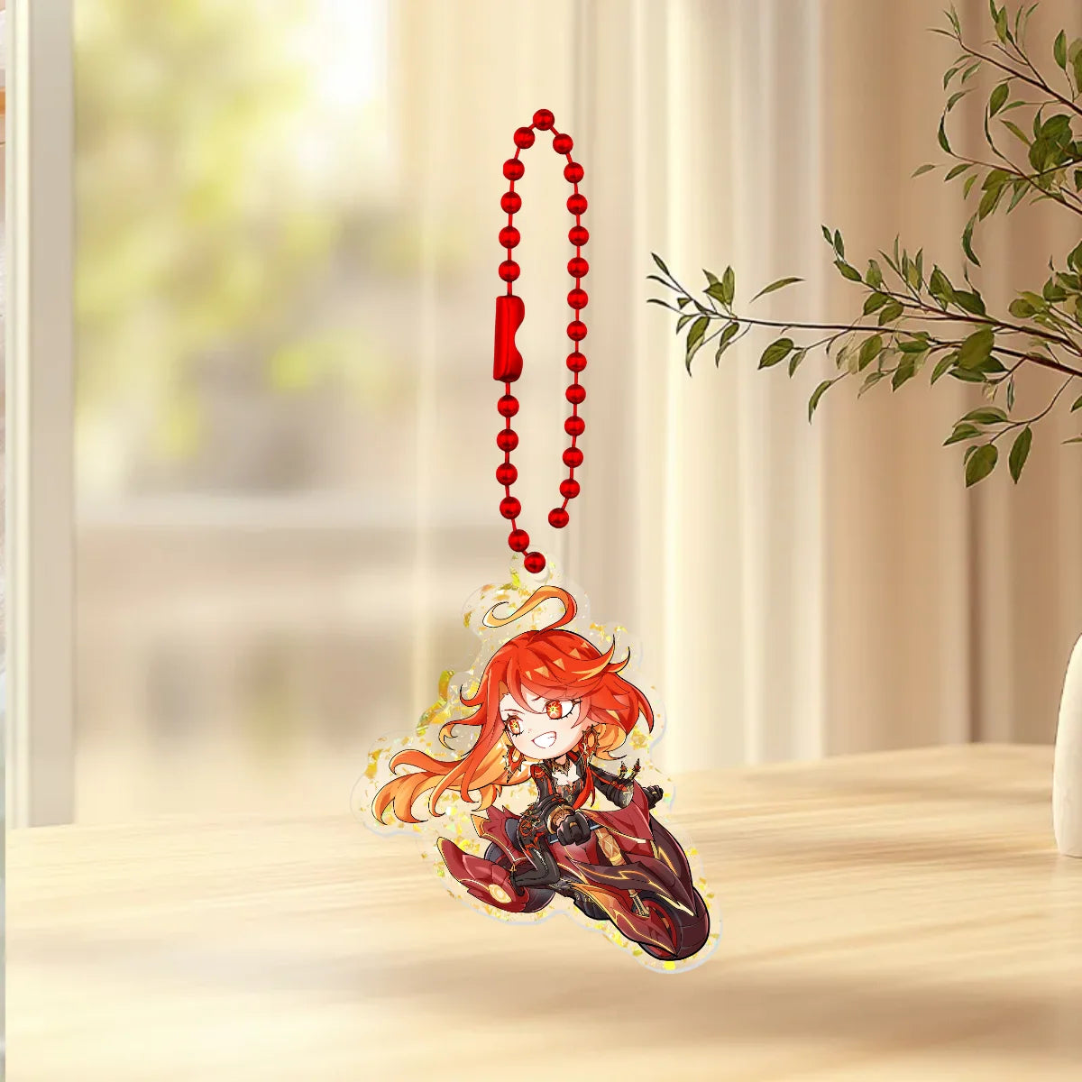 Mavuika gold foil keychain