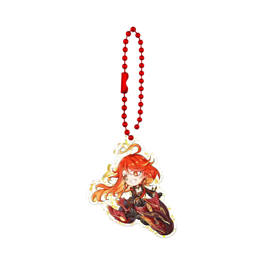 Mavuika gold foil keychain