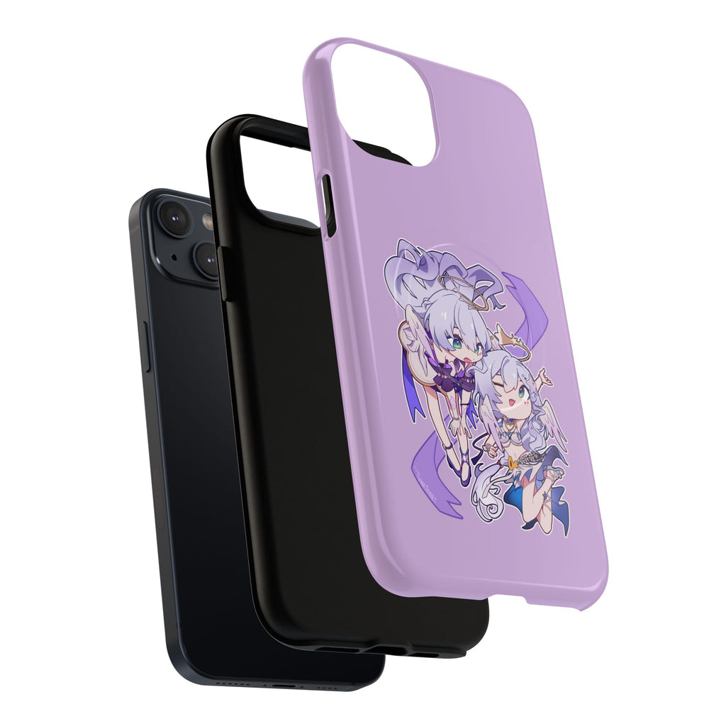Honkai Star Rail Robin x Robin Phone Case — Lavender Tough Magnetic iPhone Cover