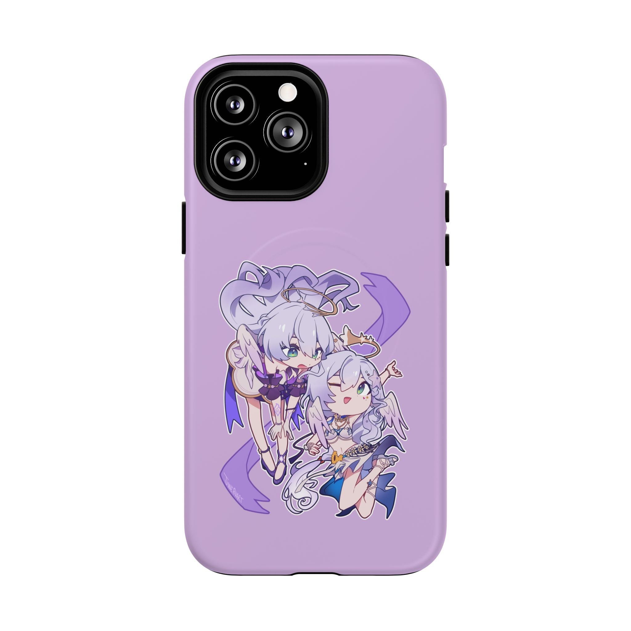 Honkai Star Rail Robin x Robin Phone Case — Lavender Tough Magnetic iPhone Cover