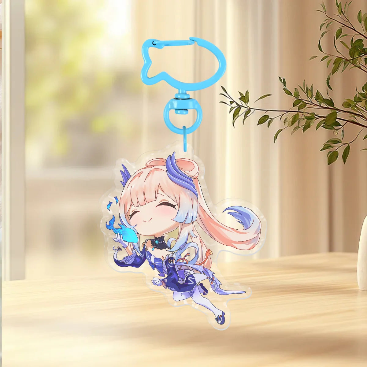 Kokomi ripple keychain