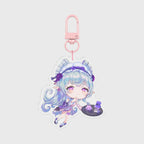 Yumemizuki Mizuki clear glitter keychain