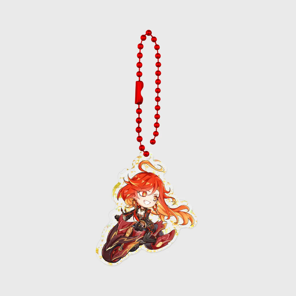 Mavuika gold foil keychain
