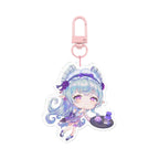 Yumemizuki Mizuki clear glitter keychain