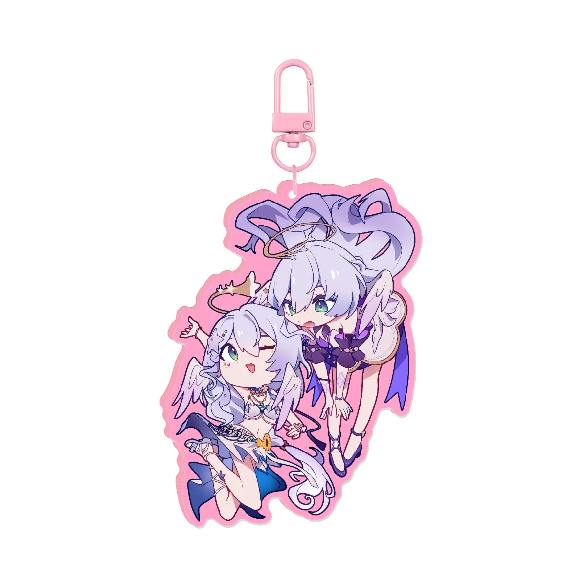 Honkai Star Rail Robin x Robin Keychain